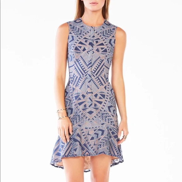 Bcbgmaxazria Chrystal Zip-Front Dress